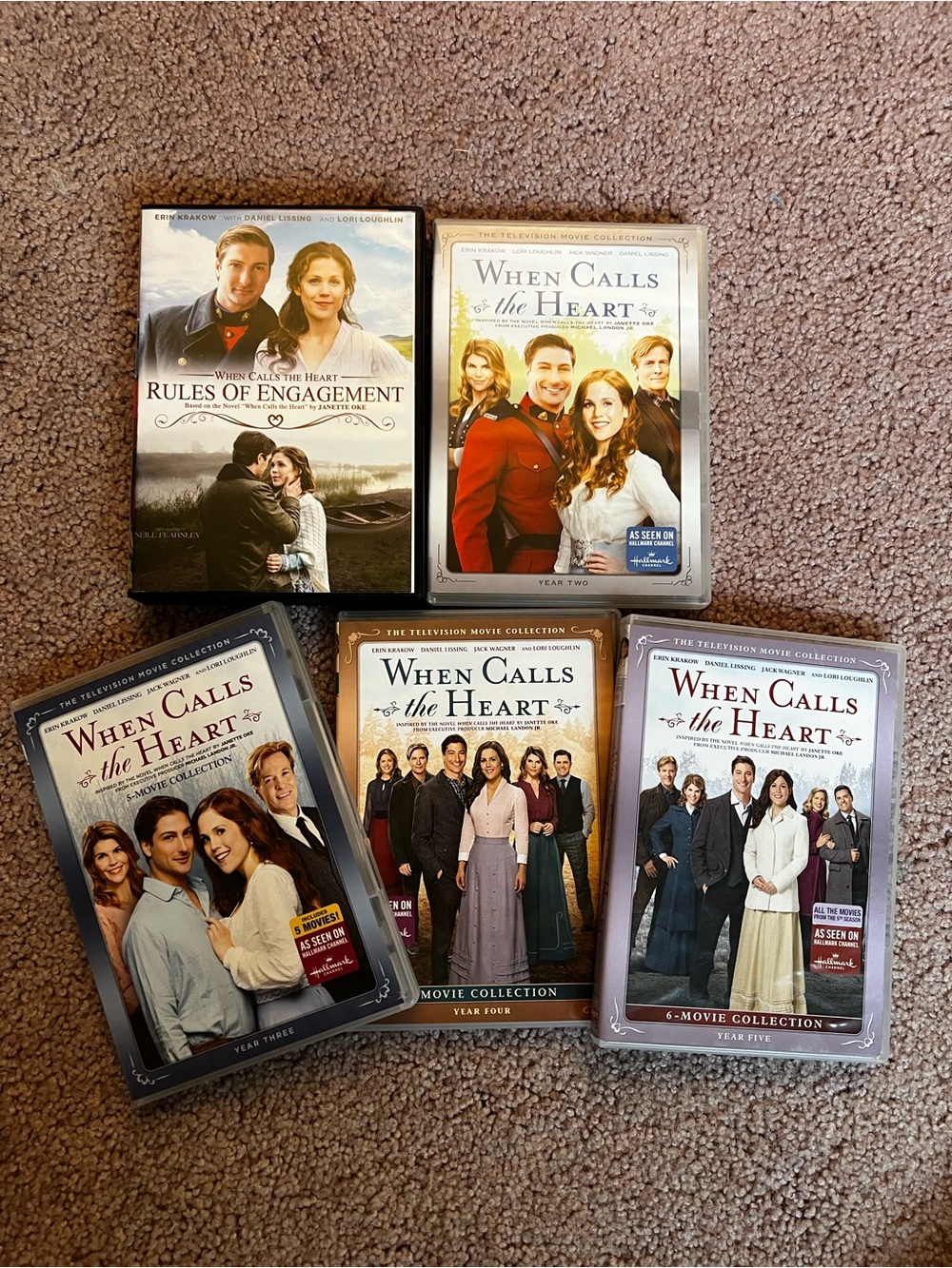 DVD Collection - Hallmarks When Calls the Heart